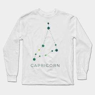 CAPRICORN STAR CONSTELLATION ZODIAC SIGN Long Sleeve T-Shirt